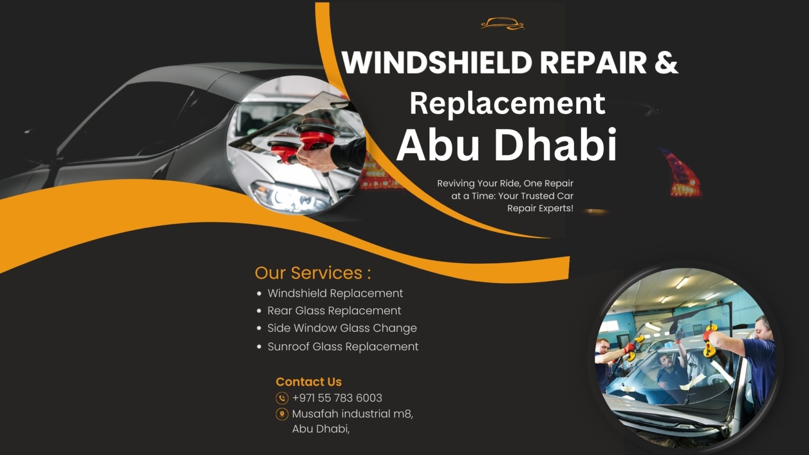 Car Windshield Replacement in Abu Dhabi, Dubai