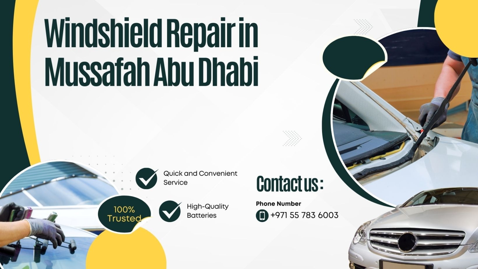 Windshield Repair in Mussafah Abu Dhabi