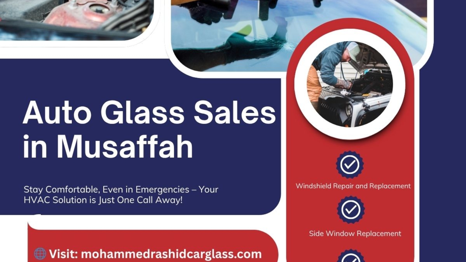 Auto Glass Sales in Musaffah
