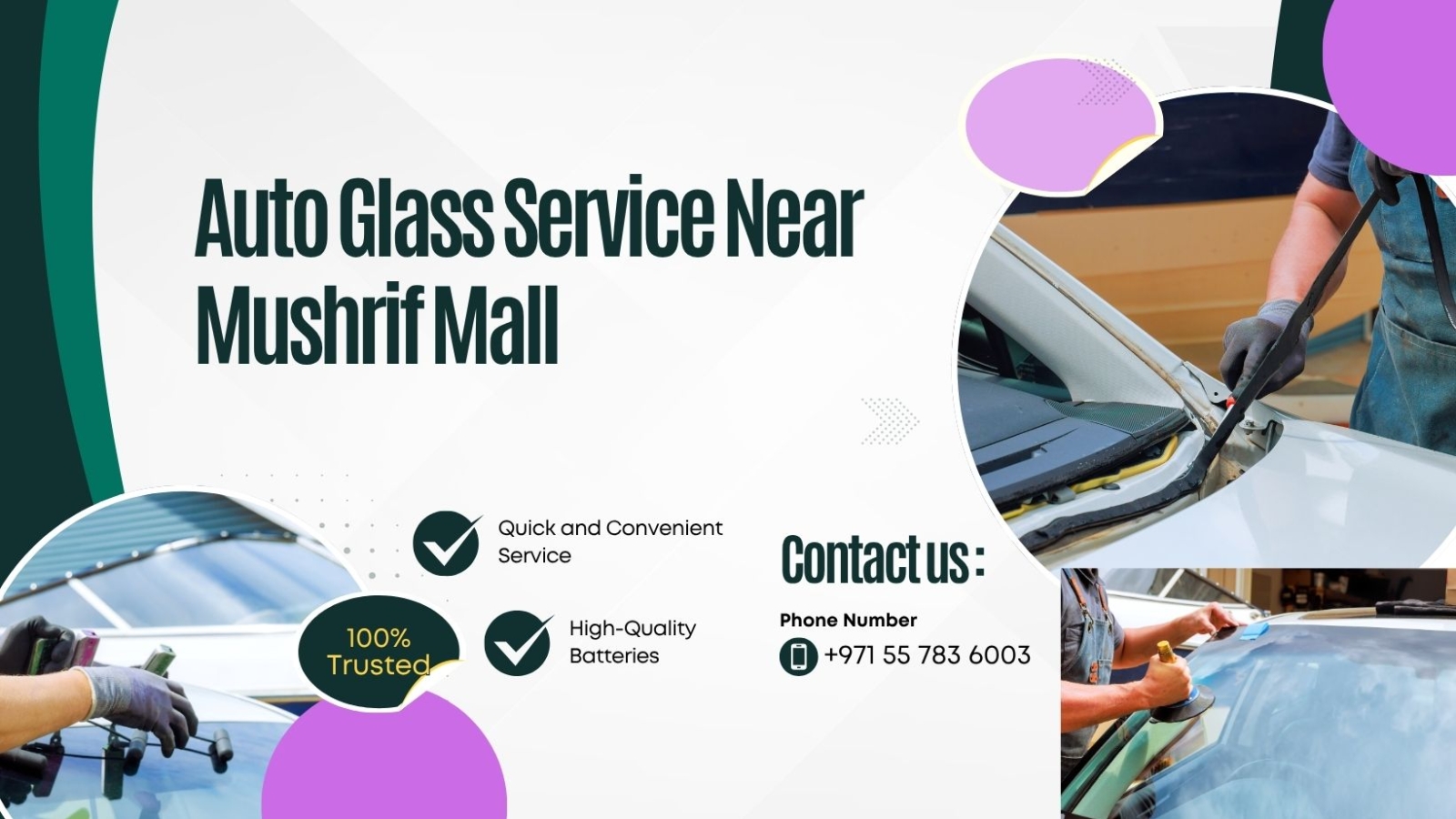 Auto Glass Service Near Mushrif Mall