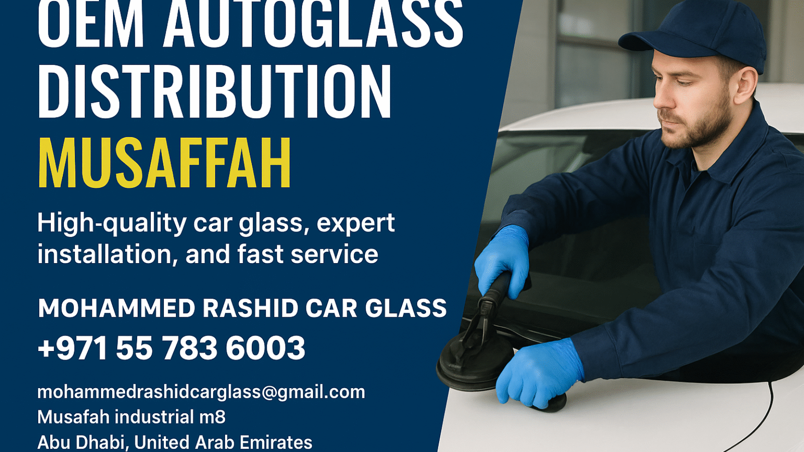 OEM Autoglass Distribution Musaffah