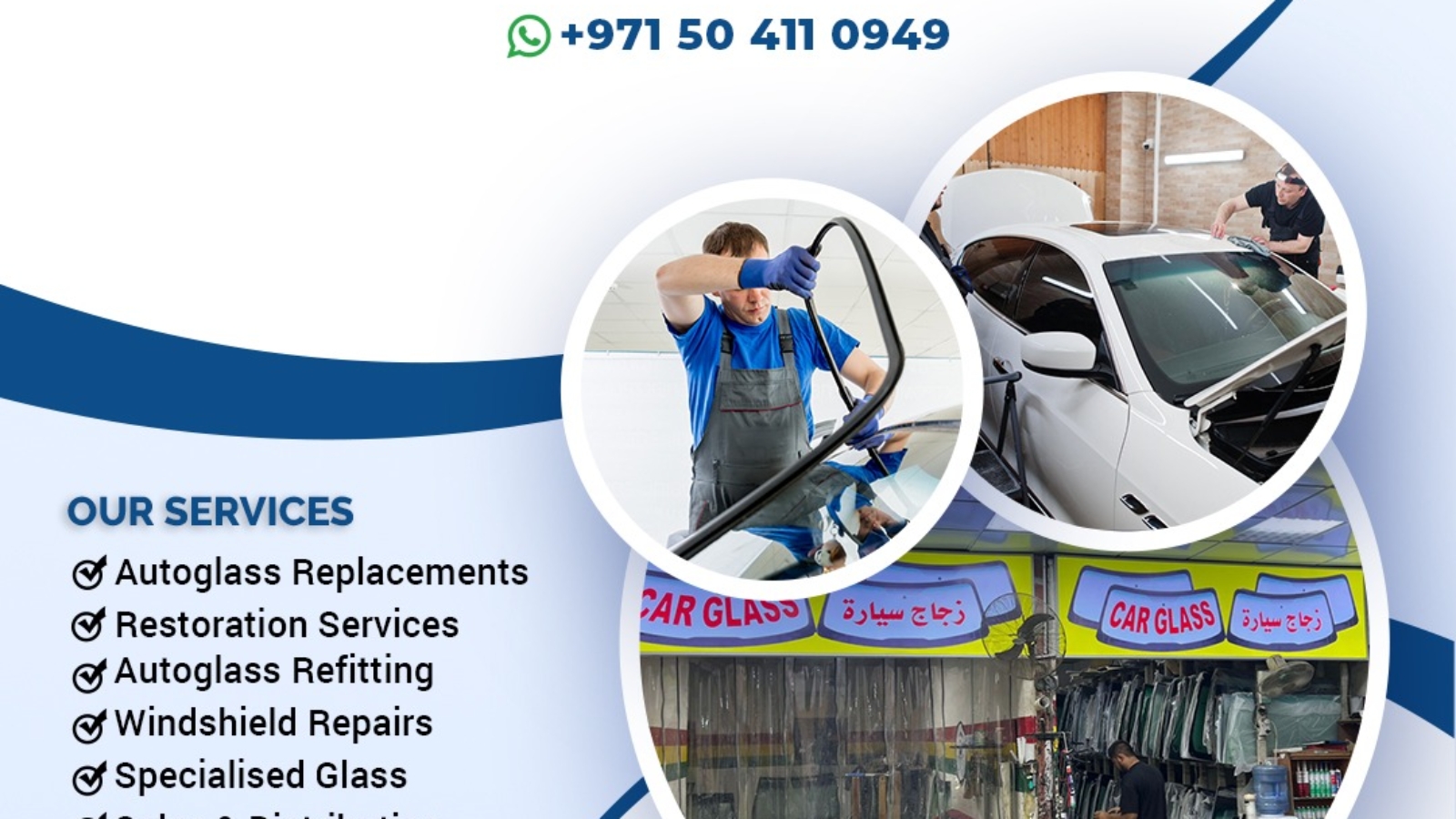 Vehicle Glass Sales and Delivery in Abu Dhabi