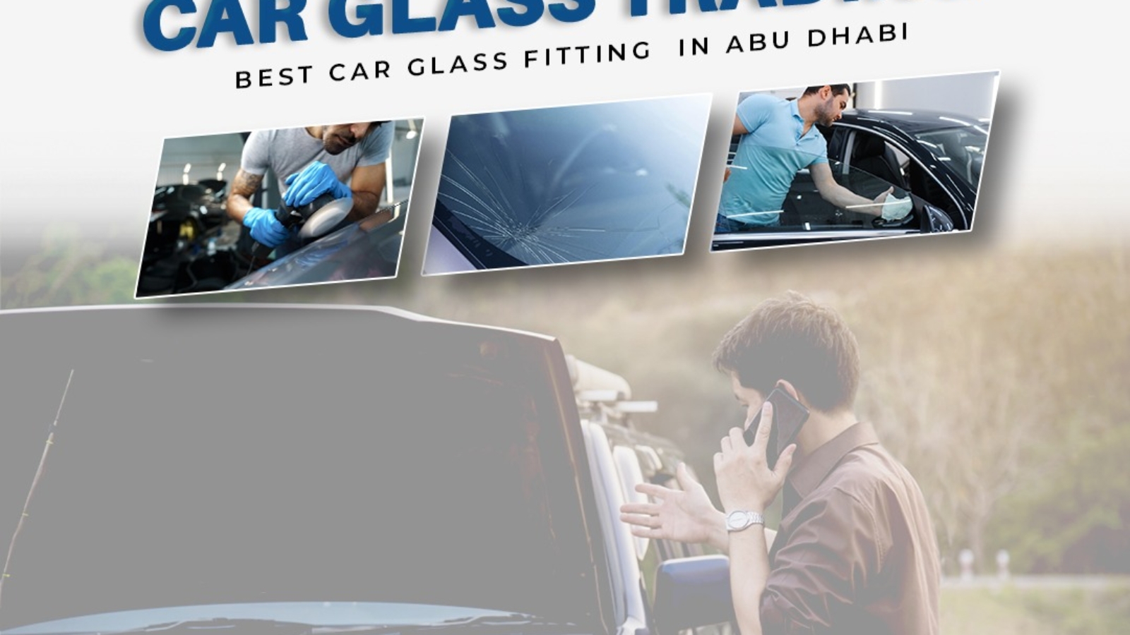 Cracked Windshield Repair in Abu Dhabi, UAE